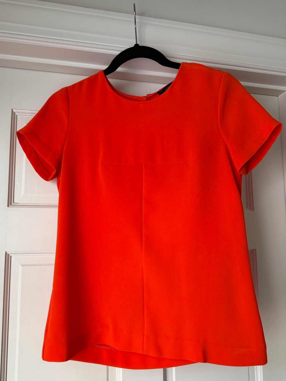J. Crew Vibrant Orange Short-Sleeve Tee